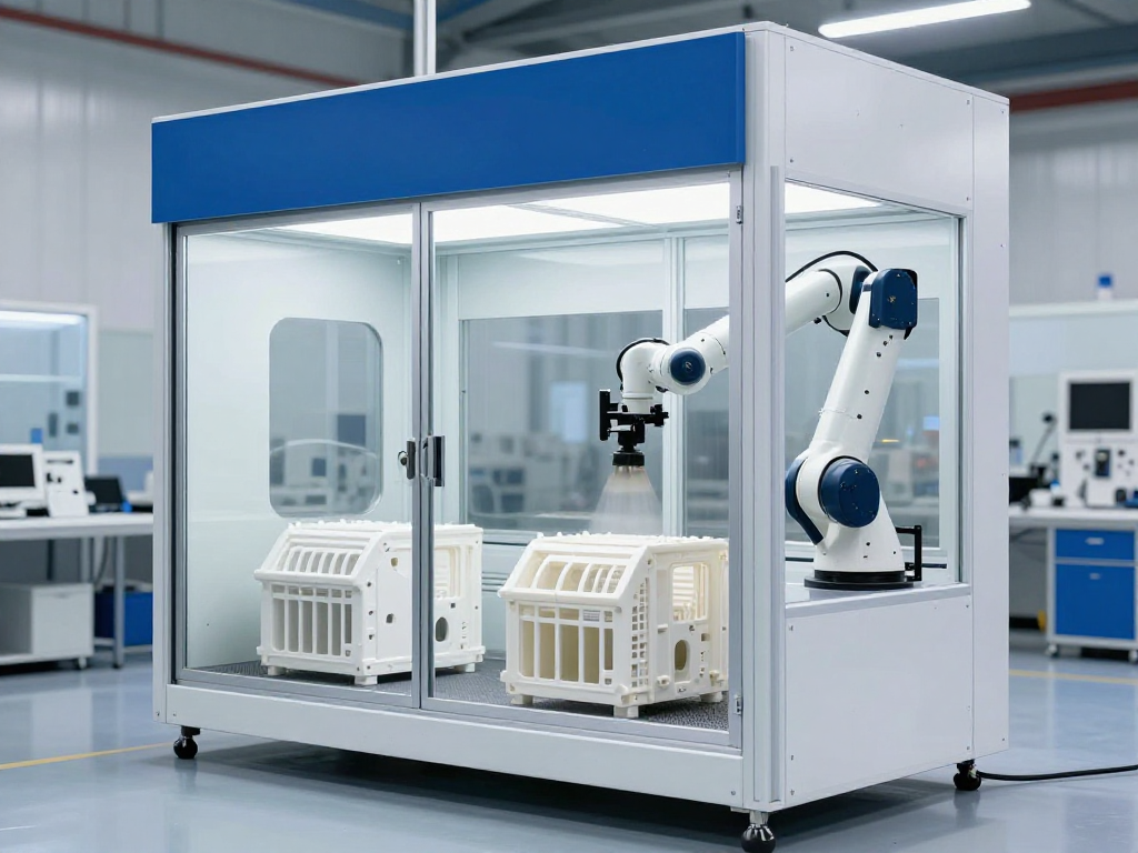 Manual Spray Booth Retrofit for Plastic Parts